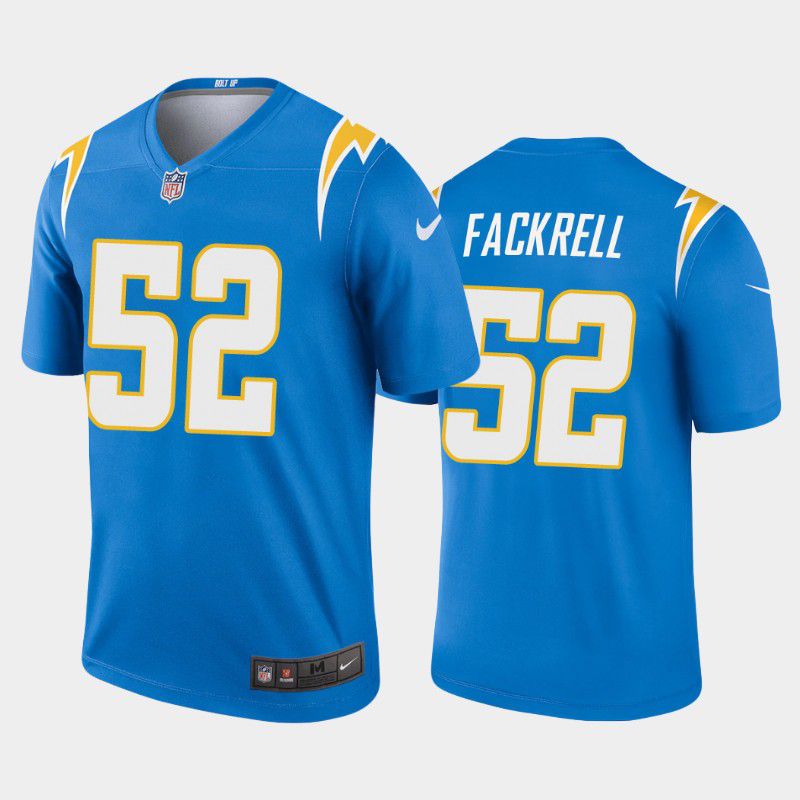 Men Los Angeles Chargers #52 Kyler Fackrell Nike Powder Blue Legend NFL Jersey